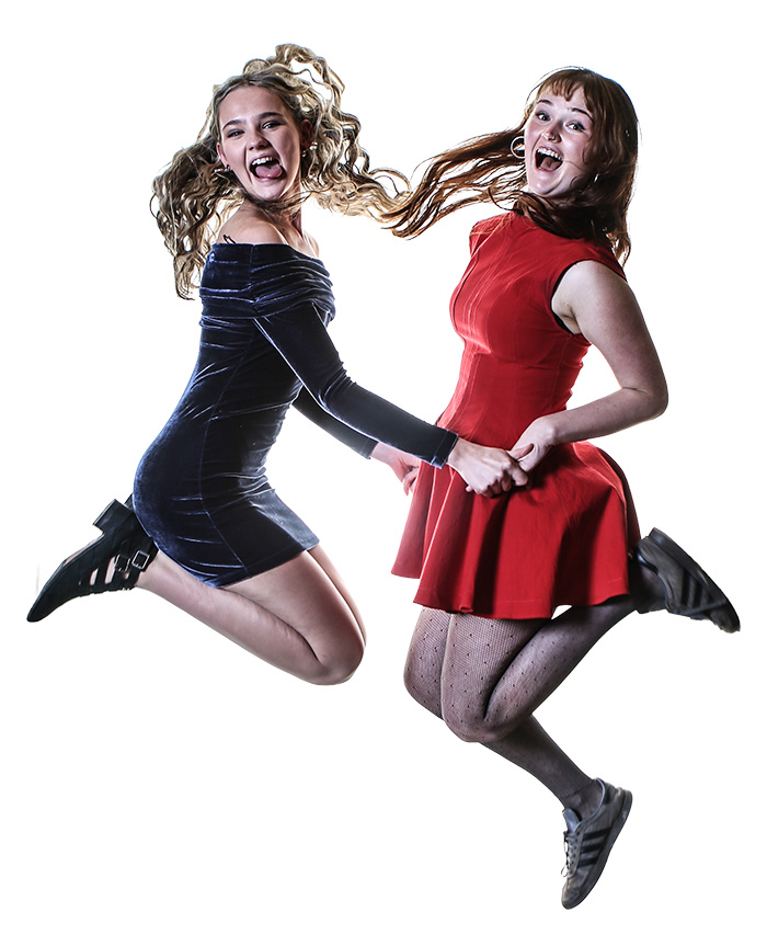 Polaroid photo couple